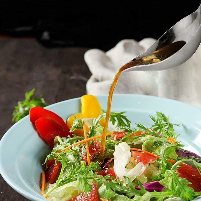 Talerz danie sos malowanie łyżka stal nierdzewna szef kuchni dekoracja ołówek rysuj narzędzia łyżeczki robić kawy kuchnia restauracja deser narzędzia