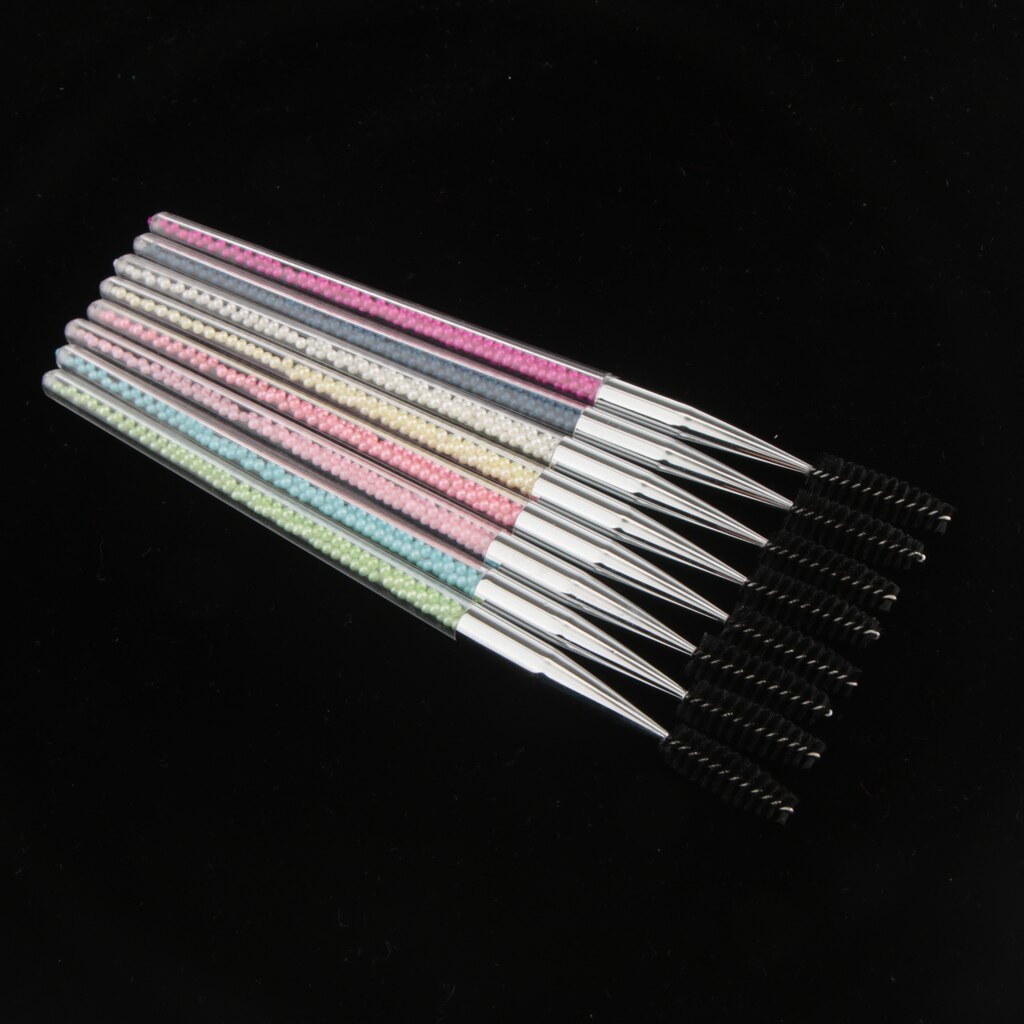 (8 Stuks Pack) Wimper Borstel Set Wimper Extension Make Up Mascara Borstel