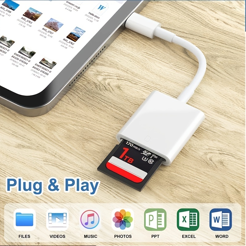 Lector de tarjetas SD USB 3,0 USB-C a adaptador de tarjeta SD TF lector de tarjetas de memoria para Mac IPad Pro Air IMac portátil para teléfono Android