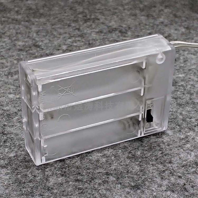 Transparent 2AA/3AA/4AA Batterie Halter AA Batterie Box Mit Schalter Neue AA Batterie Fall Mit Linie 3v 4,5 v 6v AA Batterien Box
