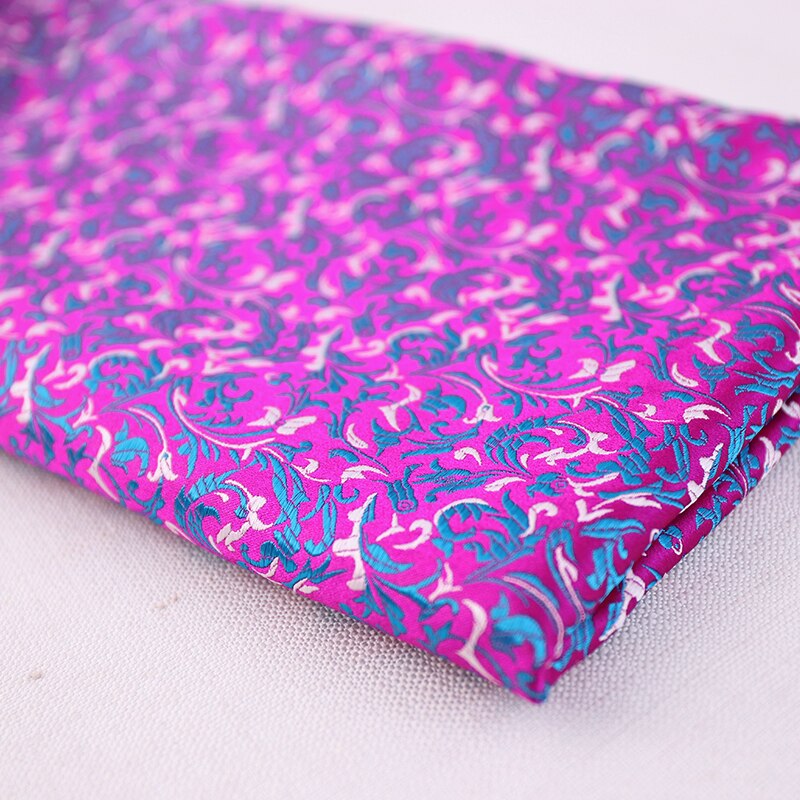 Brocade Fabric Beautiful Fabrics For Sewing Kimono and Cheongsam satin fabric for DIY