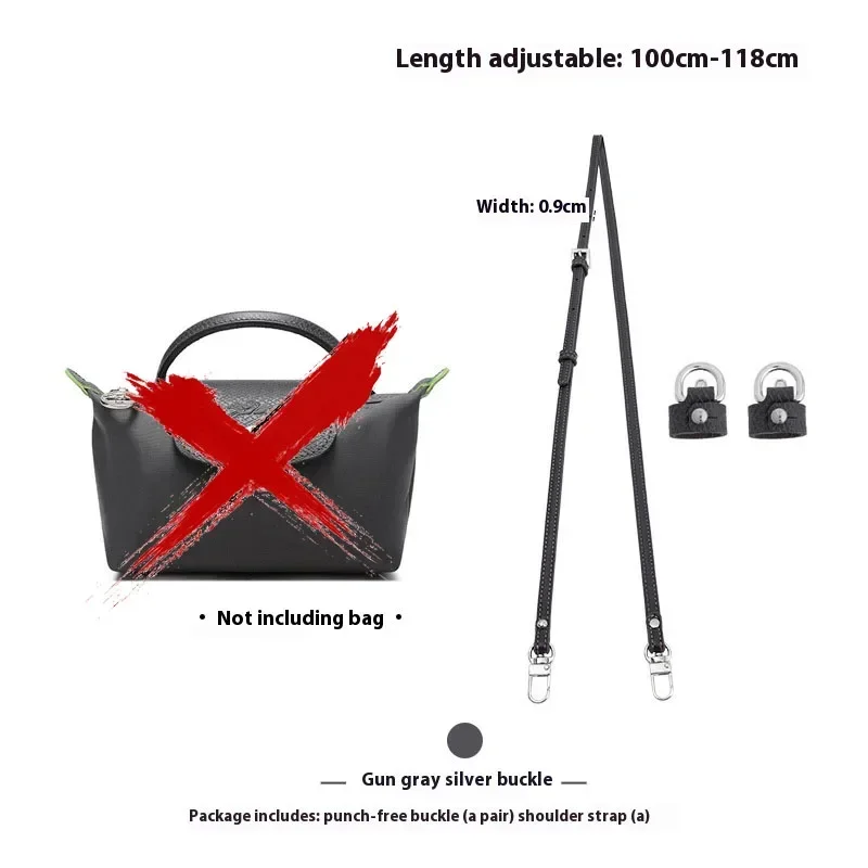Replacement Crossbody Bag Strap for Longchamp Terra Mini Bag Shoulder Strap Without Punching Modification Bag Accessories: SKY BLUE