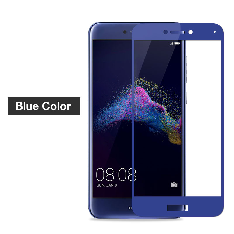 Vollständig gehärtetes Glas für Huawei P8 Lite , Displayschutzfolie für Honor 8 Lite, Glasfolie für Huawei P9 Lite Nova Lite Huawei GR3: Nano beschichtete gehärtetem Glas Film / Silber