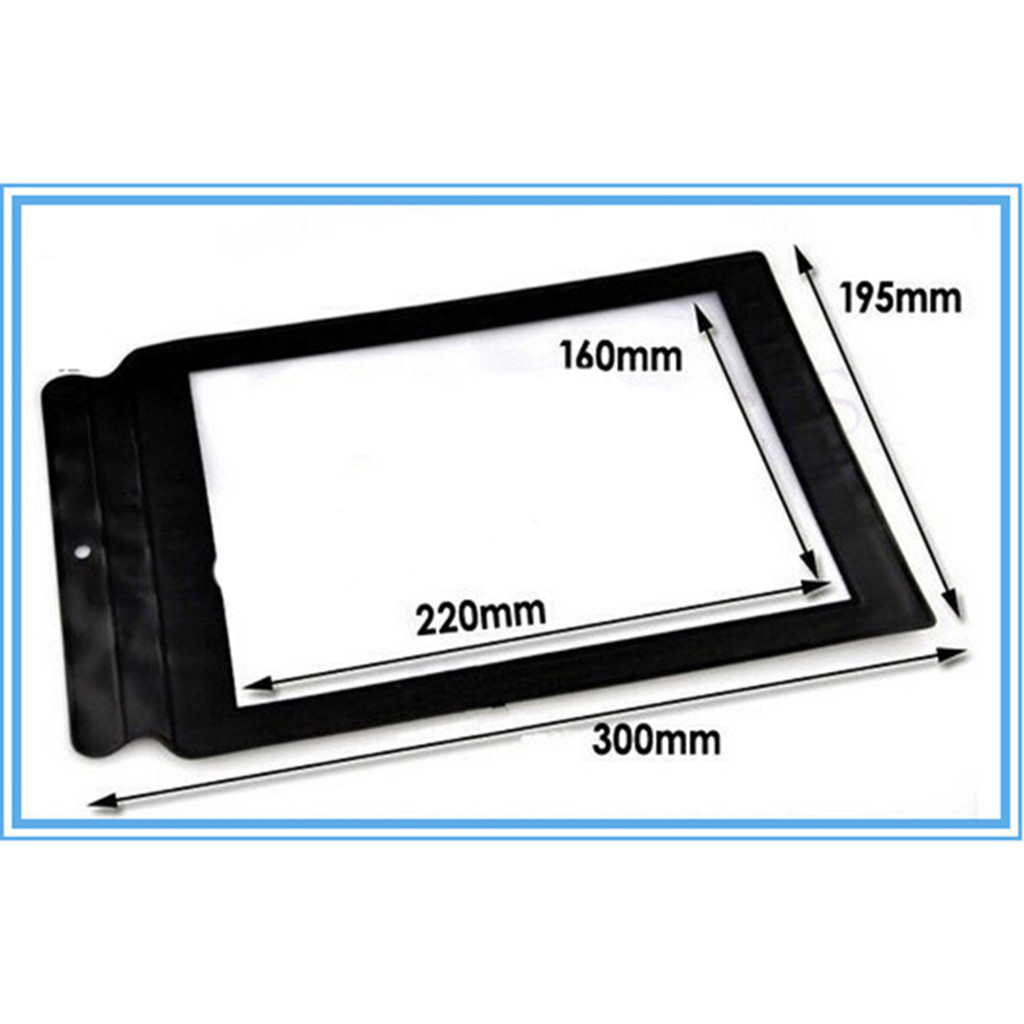 A4 Full Page Large Sheet Magnifier Magnifying Glass Reading Aid Lens Fresnel Reading Glass Lens Magnification #CL3