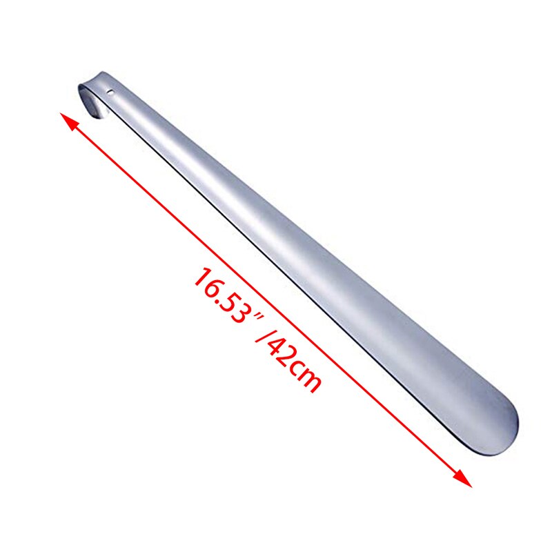 Remontoir de chaussures en acier inoxydable, poignée antidérapante, Flexible, , longueur 42cm