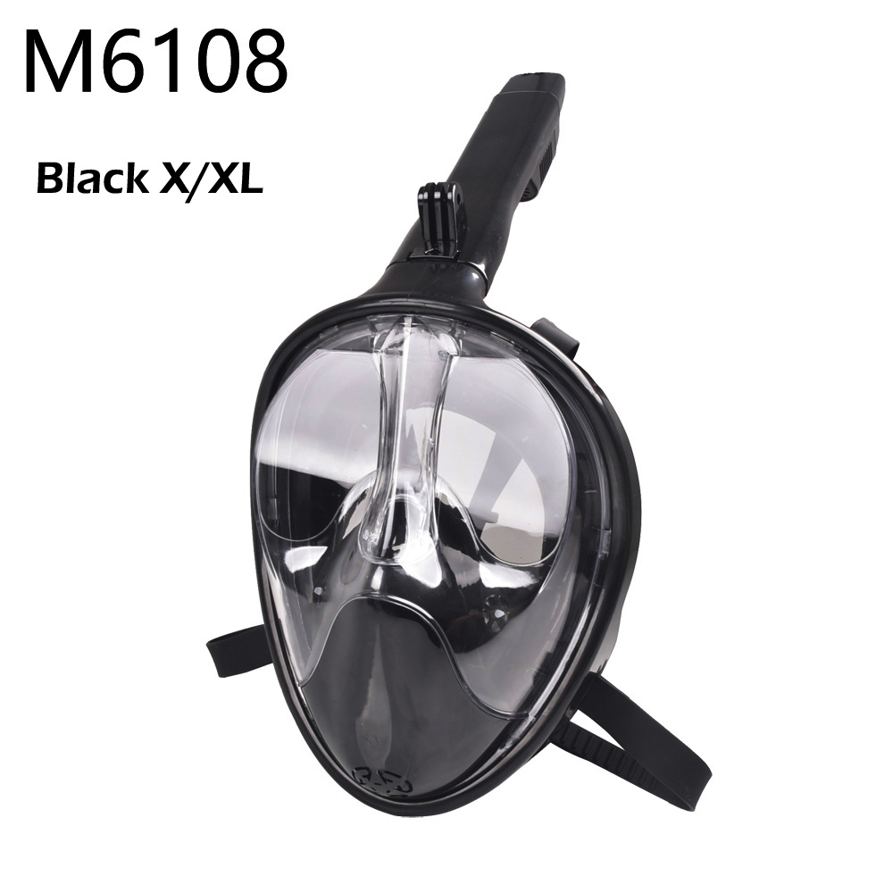 Full Face Snorkeling Mask Set Diving Underwater Swimming Training Scuba Mergulho Snorkeling Mask For Gopro Camera