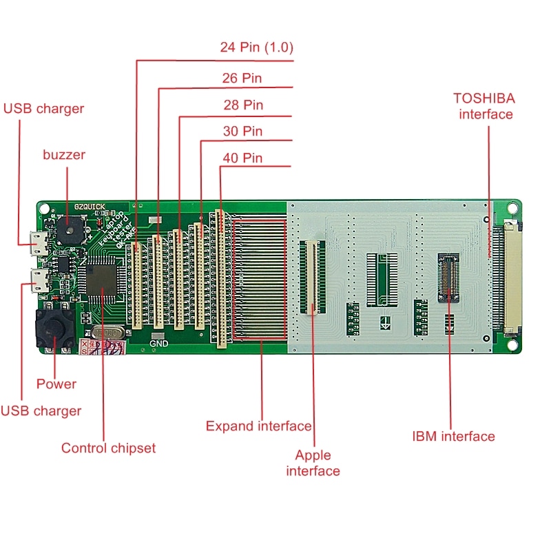Universal Laptop Keyboard Tester Testing LY KT10 KT-10 Device Power Tool Usb Interface