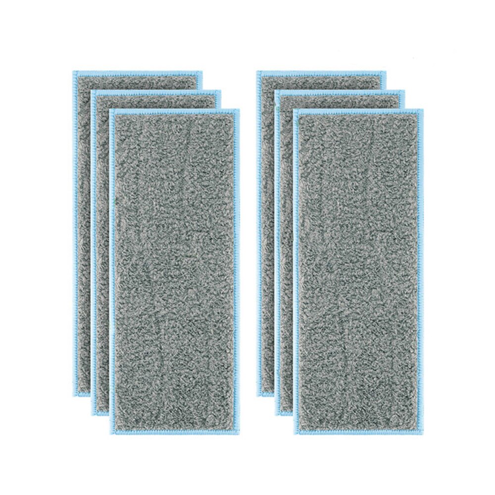 6 Pack Wasbare Nat Dweilen Pads Vervanging Compatibel Met Irobot Braava Jet M6: 6-wet