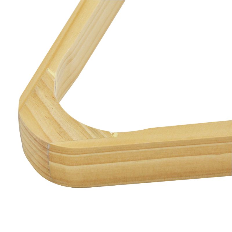 Wood Triangle Shape American Billiard Balls Organize Sturdy Racks Snooker Game Club Storage Accessory A0KA