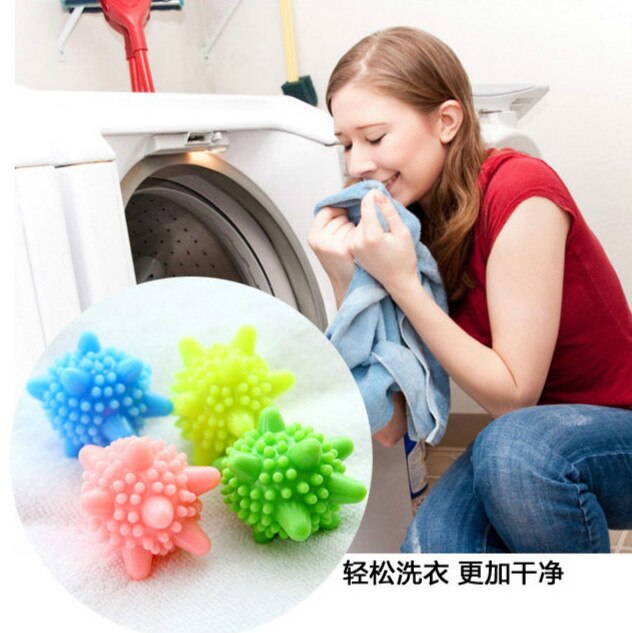 Herbruikbare Anti-kronkelende Wasgoed Bal Wasmachine Effen Schoonmaken Bal Super Sterke Decontaminatie Wasserette Bal