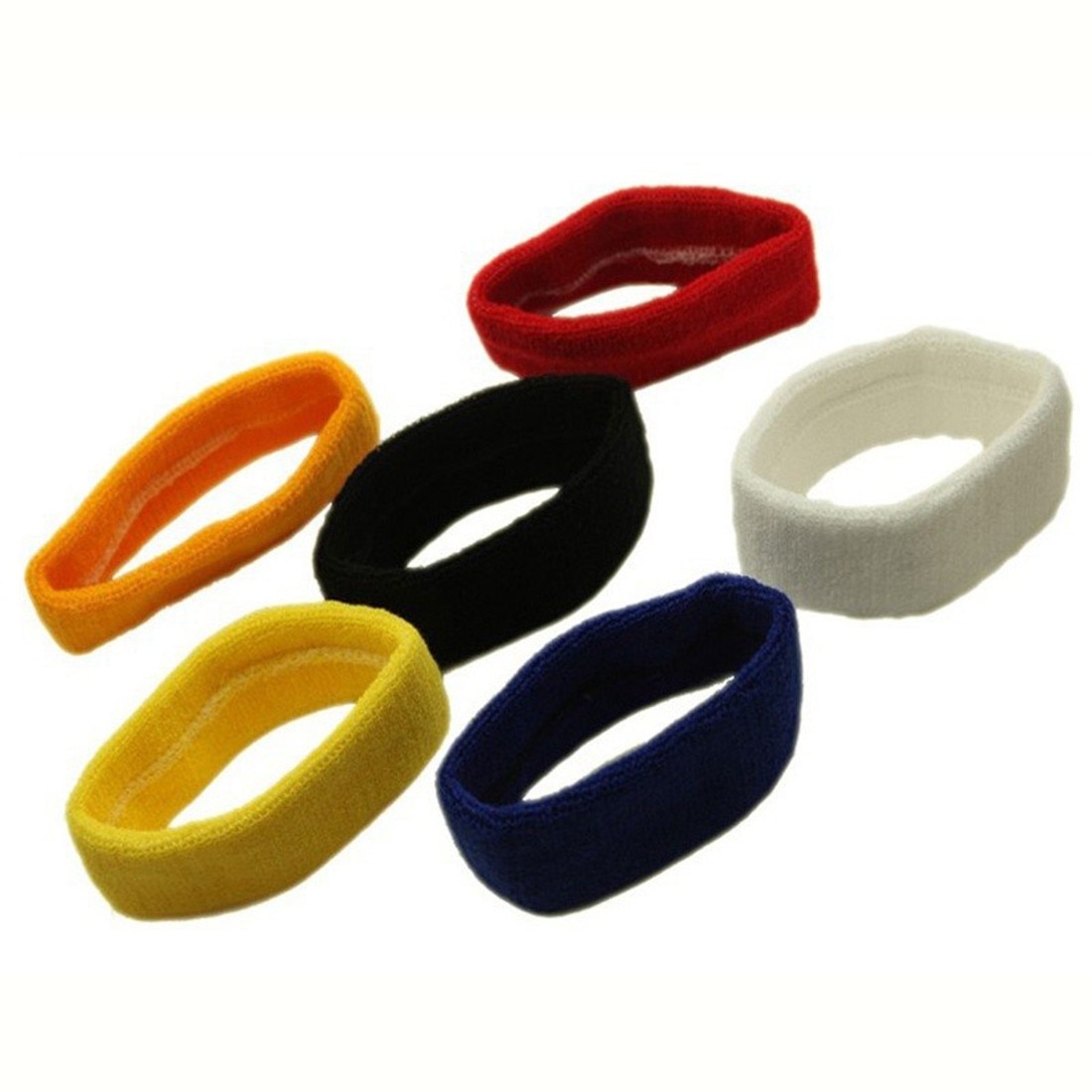 Sport Yoga Gym Stretch Hoofdband Hoofdband Katoen Zweet Zweetband Voor Mannen/Vrouwen
