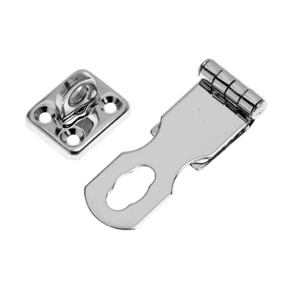 304 Stainless Steel Safety Lock Hasp Latch Marine Boat RV Hardware 2.6"x1"