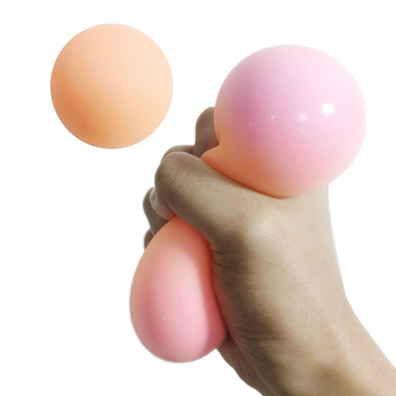 Pelota antiestrés para aliviar el estrés para niños y adultos, juguete antiestrés, pelota para apretar, agarre de mano: OG