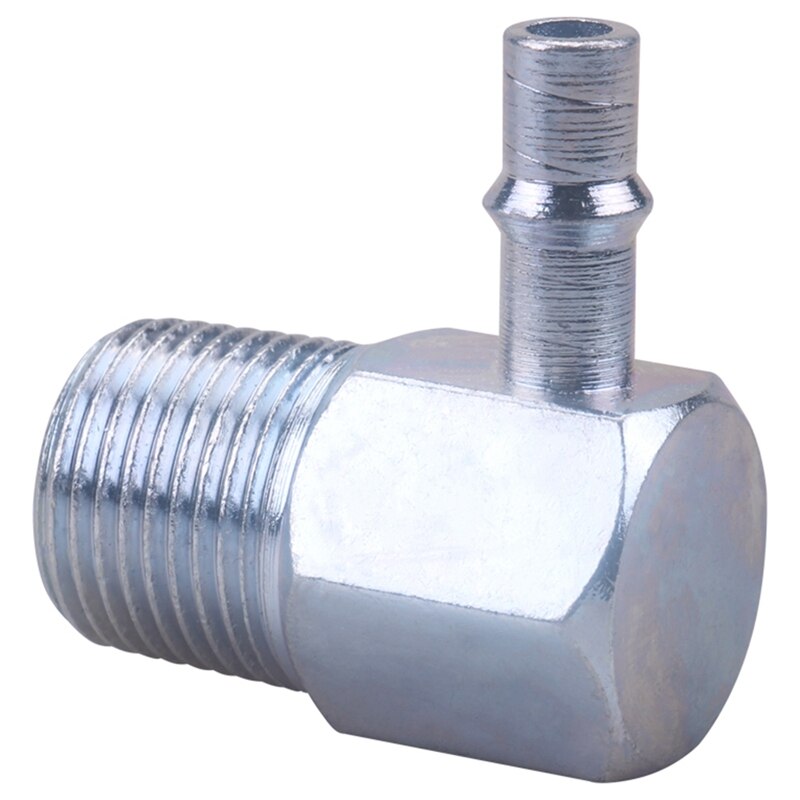 Intake Manifold Vacuum Fitting 90 Degree 3/8 NPT-1/4 Hose Nipple 4535Z