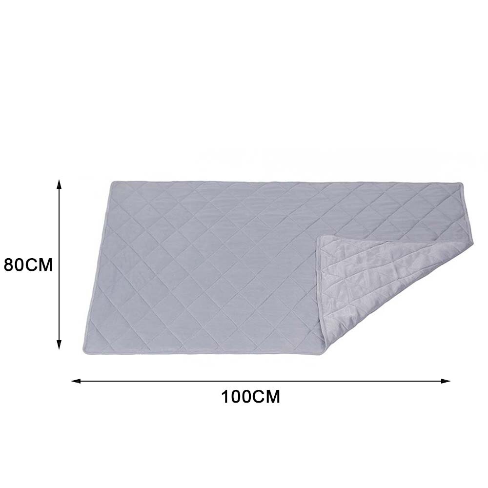 Washable Dog Cooling Mat Ice Silk Pet Self Cooling Pad Blanket Summer Soft Ices Pad Reversible Cooling Fabric XHC88