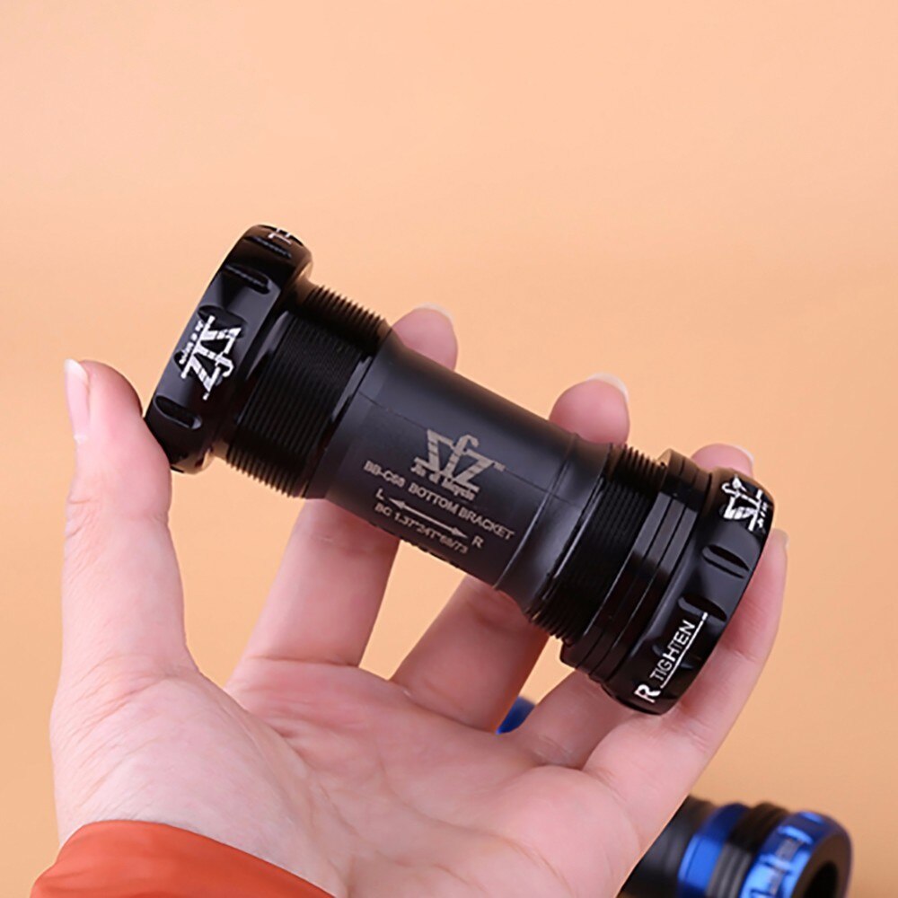 Trapas 68/73mm fietsassen mtb racefiets trapas waterdicht cnc aluminiumlegering bb crankstel as onderdelen