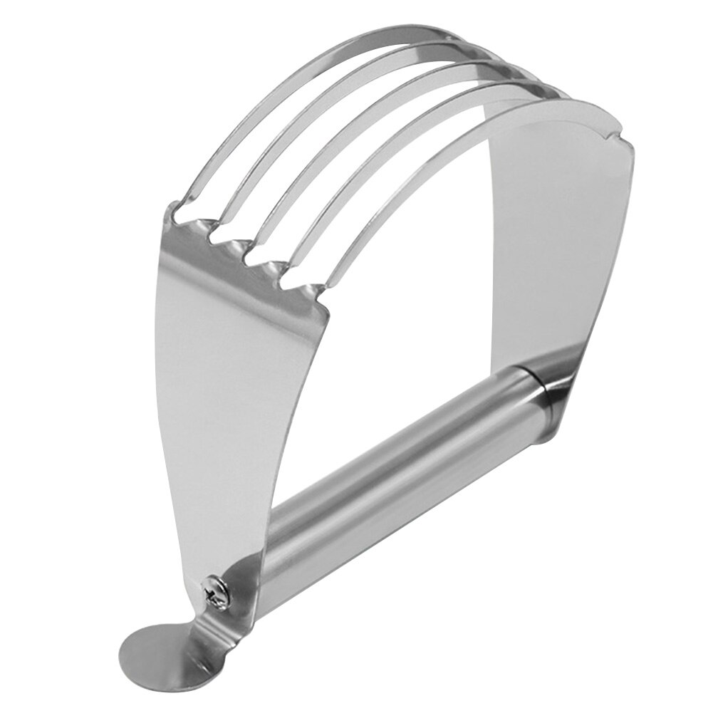 Flour Mixer Durable Dough Blender 5 Blades Pastry Cutter Butter Chef Confection Stainless Steel Baking Tool