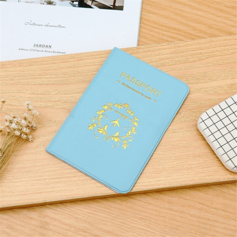 Colorful Marble Style Passport Cover Waterproof Passport Holder Travel Cover Case Passport Holder Passport Packet: 1pc
