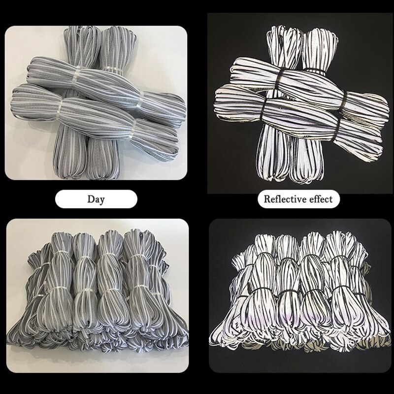 Reflective Ribbon Edge Sewing Ribbon Cord Rope For Sheets Sofa Curtains Hats Clothes Various Fabric Sewing DIY