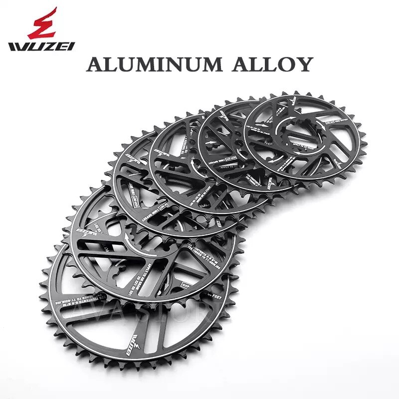 WUZEI-plato GXP para bicicleta de montaña, rueda de cadena para SRAM X9 XX1 X0, montaje directo Offset, 3mm, 30T, 32T, 34T, 36T, 38T, 40T, 42T