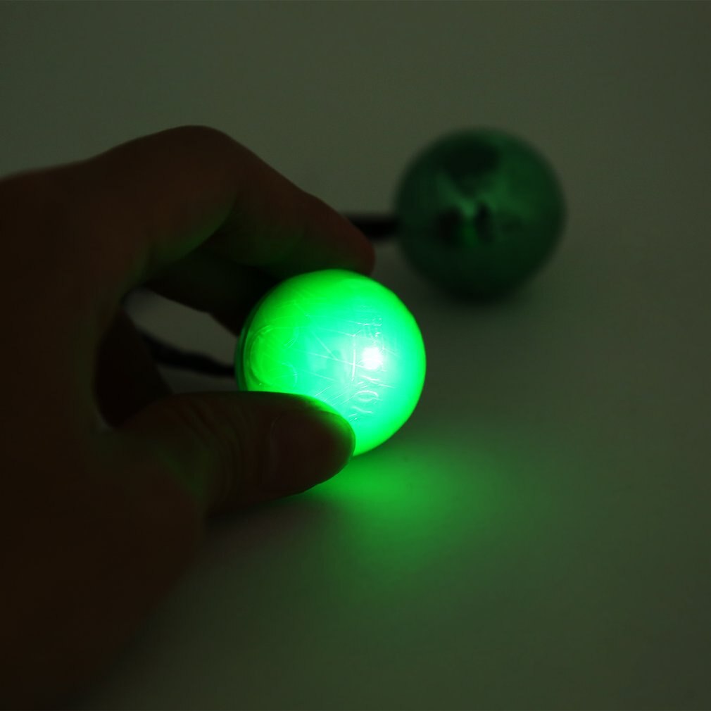 OCDAY Yoyo – jouets lumineux Yoyo pour enfants, commande de lot de doigts, jeu de roulement, jouets Anti-Stress, clignotant avec boîte en métal,
