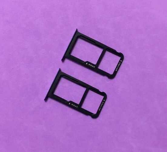 10 Stks/partij Voor Huawei P10 Lite 5.2 Inch Lade Micro Sd Kaarthoudersleuf Sim-kaart Adapter Reparatie Onderdelen