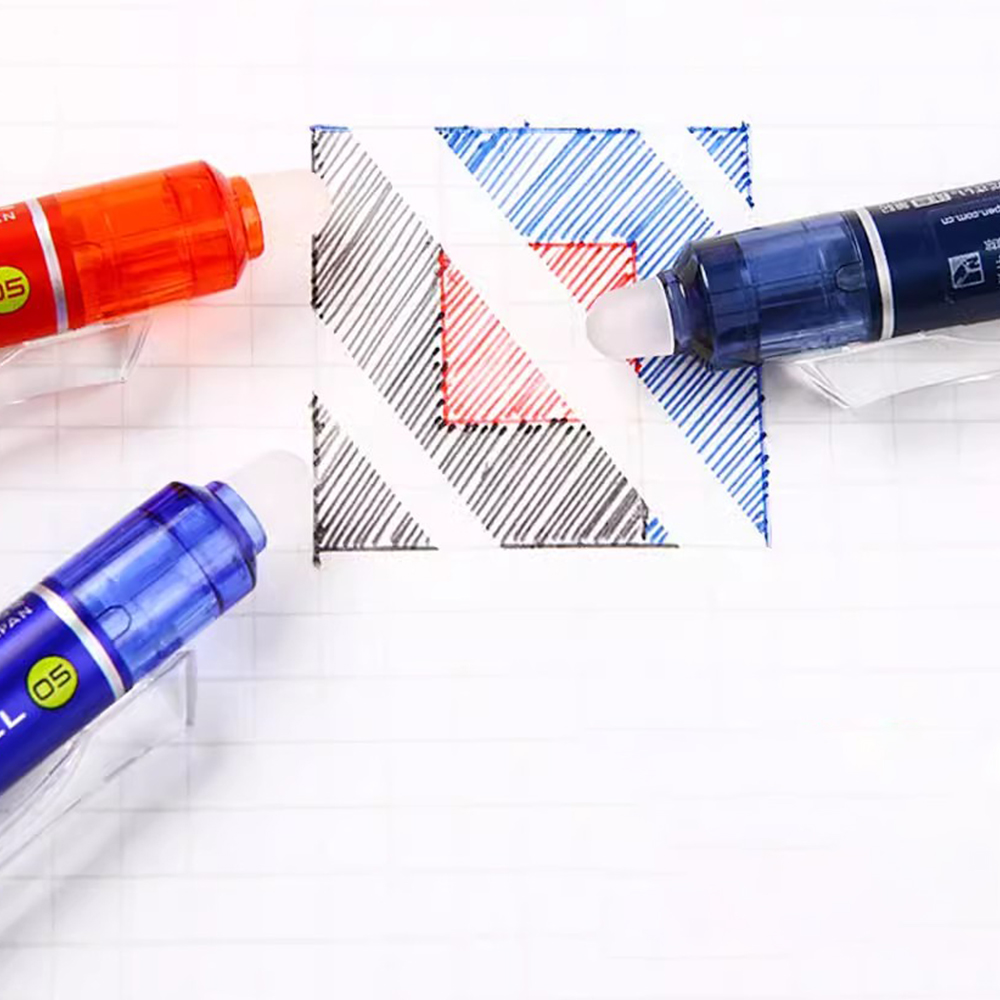Pilot Frixion-Juego de bolígrafos de Gel borrables, repuesto Original reemplazable de 0,5/0,7mm, papelería japonesa, suministros de escritura para oficina y escuela
