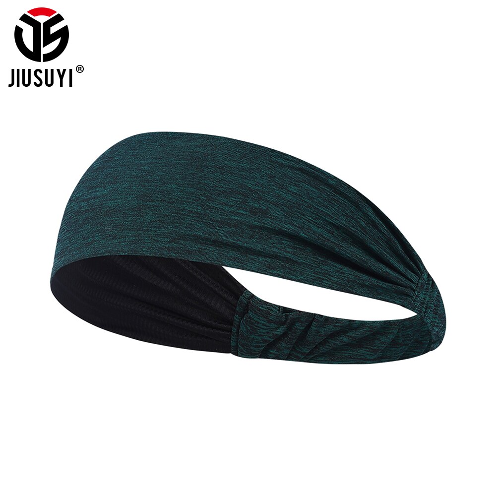 Cool Sweat Sweatband Breathable Elastic Hair Band Ice Silk Soft Stretch Wide Headband Bandana Moisture Wicking Hair Accessories