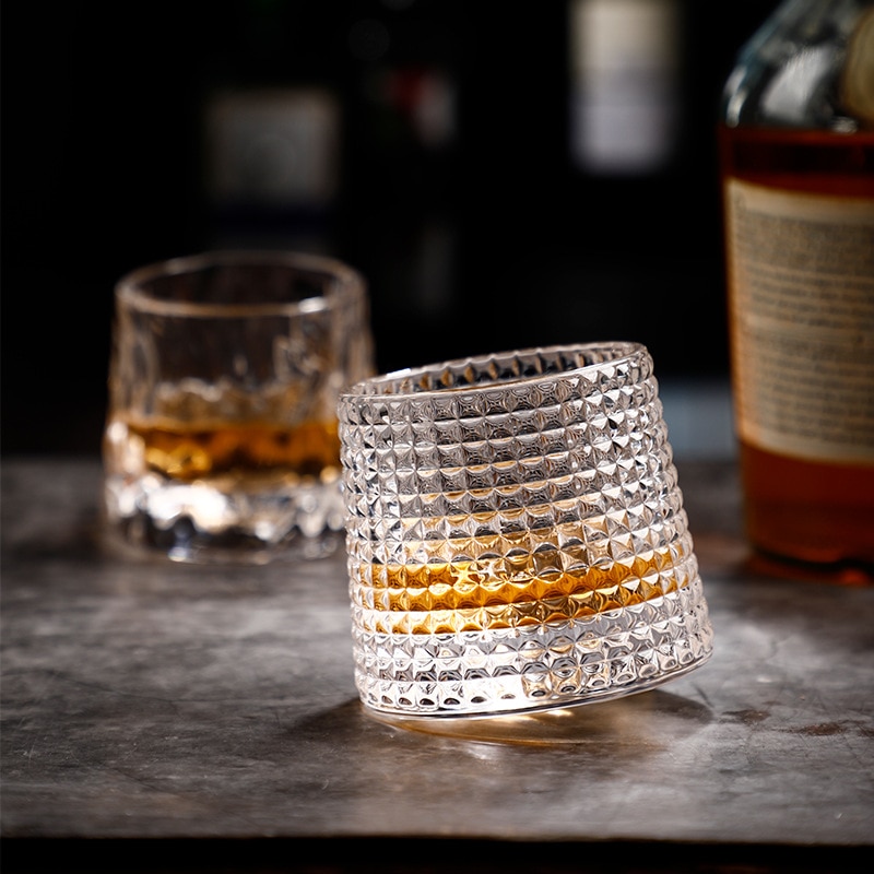 160ml Whisky Beer Glass Cup Wide Belly Whiskey Glass Drinking Tumbler Cocktail Wine Glass Whisky Brandy Cups