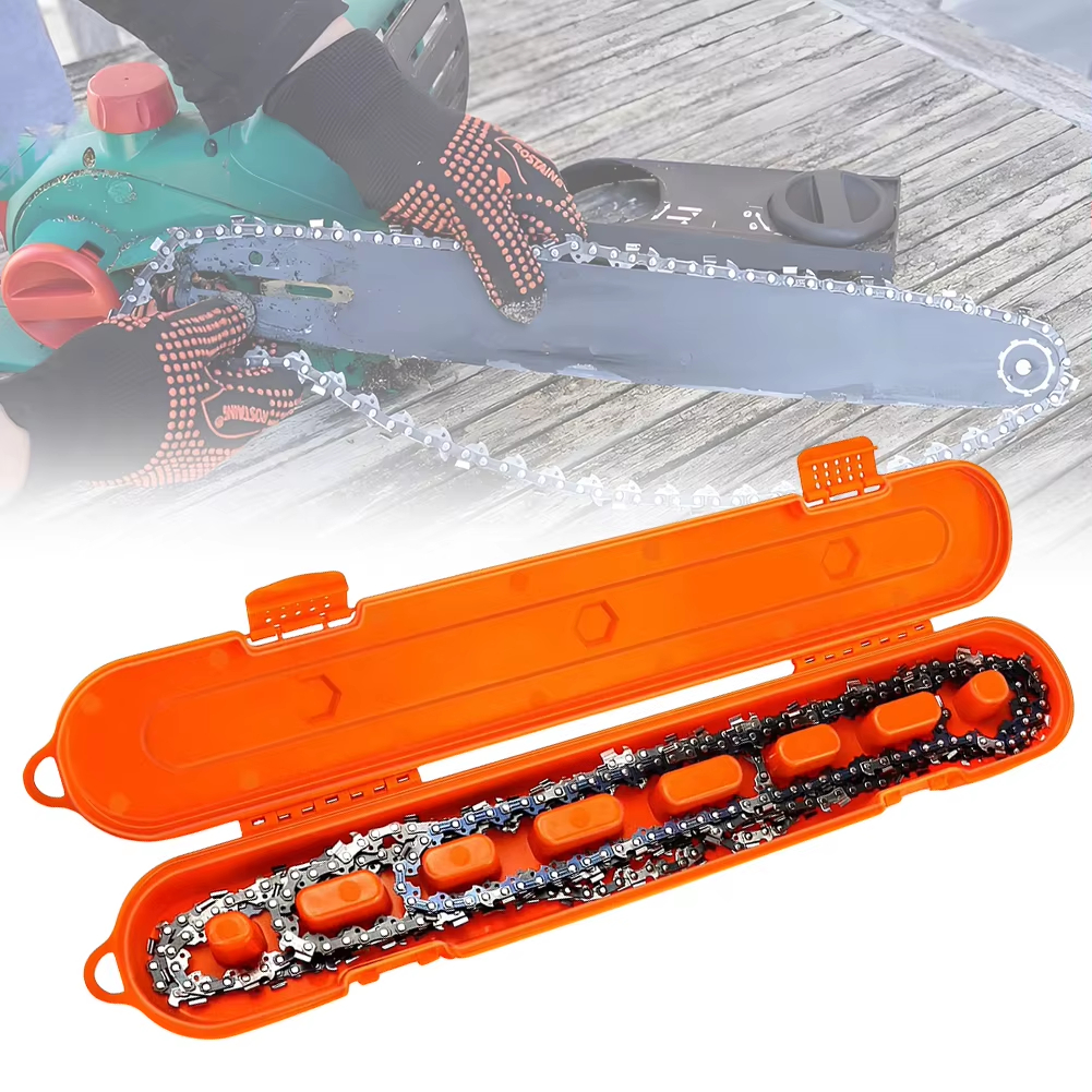 Chainsaw Chain Storage Box Universal Chain Locker Carrying Case Portable Chainsaw Chain Storage Case Chainsaw Organizer Tools