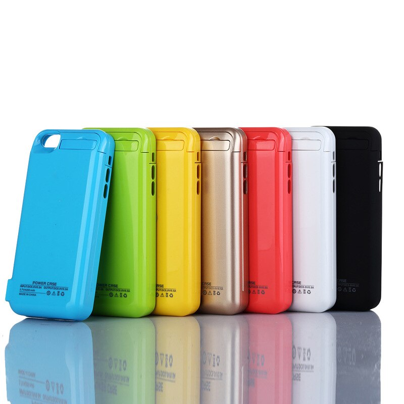 Expower Battery Charger Case 4200mah for iPhone 5/5C/5S/SE Rechargeable Viewing Stand Battery Pack Backup Chargering Case