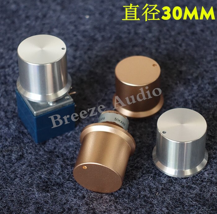 BRZHIFI volledige aluminium knop voor eindversterker 30*25mm