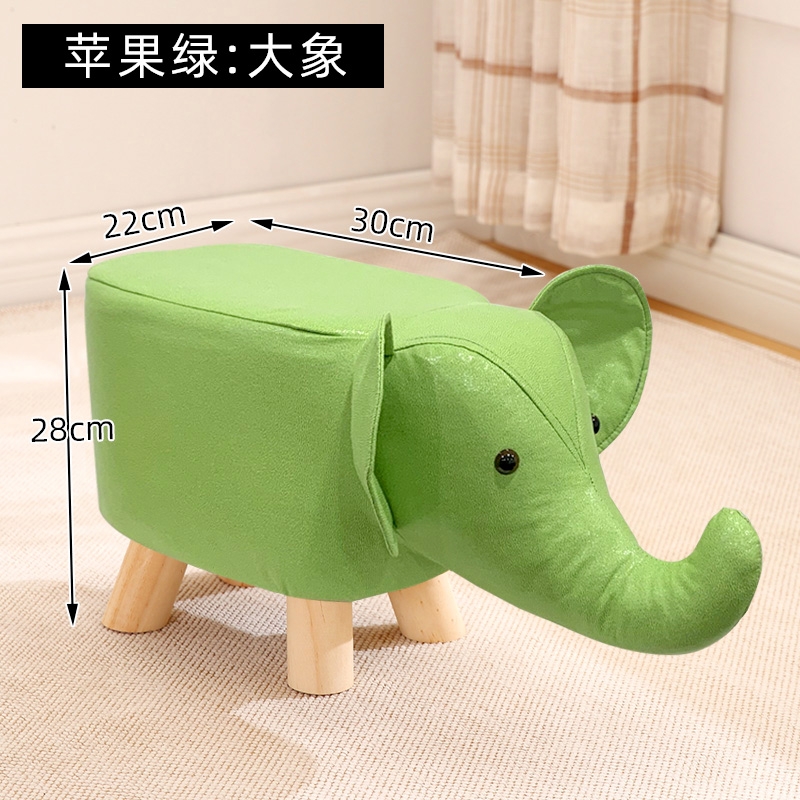 Sillas de madera hasta la rodilla para niños, asiento de comedor de conejo, mesas de asiento de madera para niños, silla nórdica para bebé, muebles de habitación para niños pequeños: Chocolate
