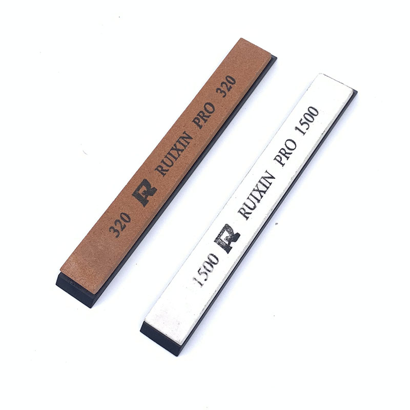 Piedra de afilar RUIXIN de , afilador de cuchillos, herramientas, sistema de piedra de aceite y agua con cajas