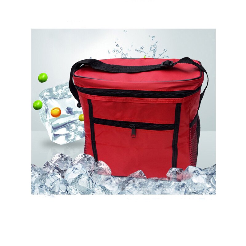 Stor tykkere foldende frisk holder køletaske madpakke til mad frugt skaldyr bøf isolering termisk pose isolering ispose