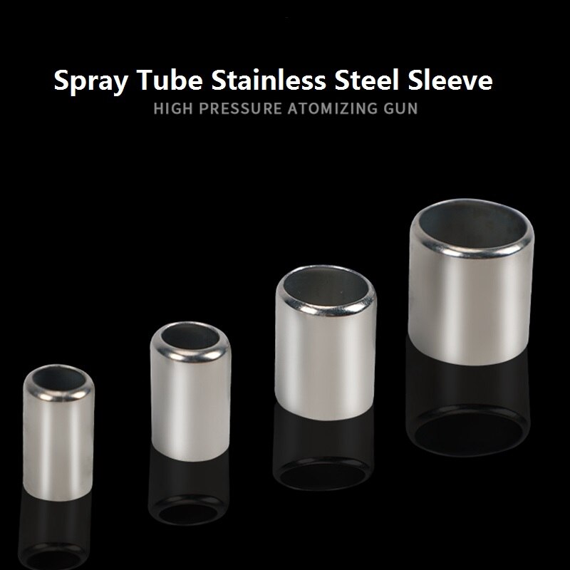 50pz-pacchetto strumenti di crimpatura per tubi flessibili ad alta pressione connettore di scarico per tubi in acciaio inossidabile raccordo per tubi da 11.5MM -18MM