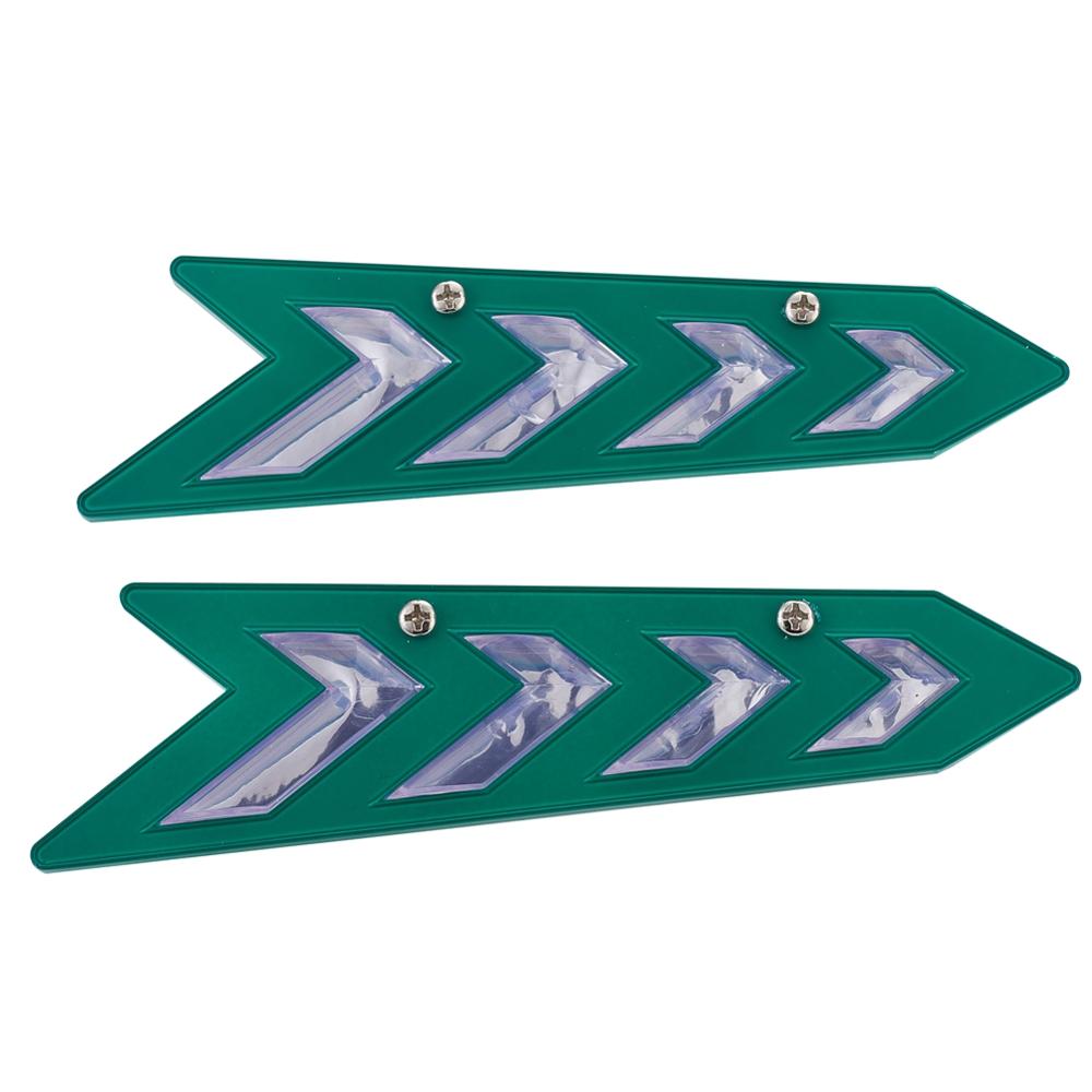 Support d&#39;essuie-glace de pare-brise de voiture, 1 paire, becquet de lame d&#39;essuie-glace, accessoires automobiles: green