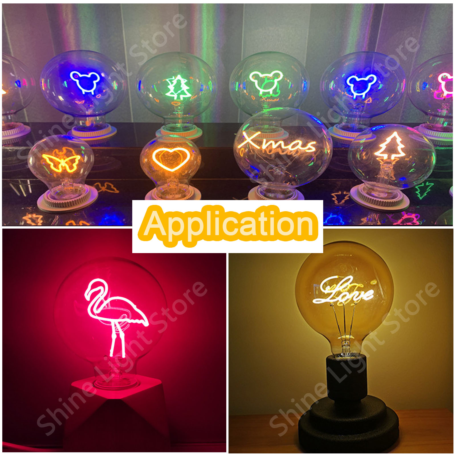 Velas LED COB Micro Flash Edison 3V LED diodo de filamento de Color de cumpleaños decoración de letras de amor accesorios de bombilla DIY