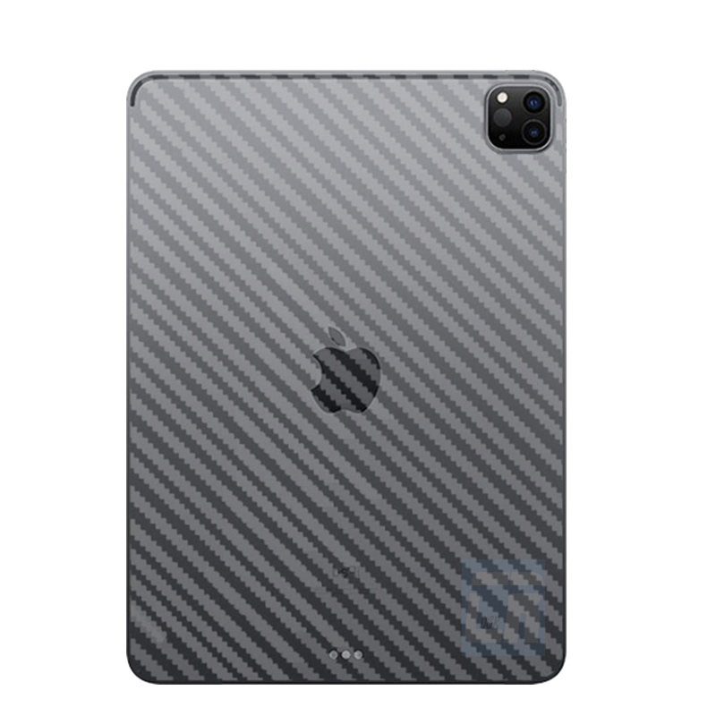 3 sztuk Carbon Fiber powrót ochronna Flim dla Apple iPad Pro 11 10.5 Air 4 3 2 iPad 7 8 10.2 Mini 5 4 3 Screen Protector miękka folia