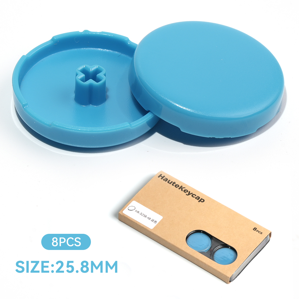 Haute42 9 colores Hitbox tapas de botones de perfil bajo teclas de repuesto para controlador Hitbox tapas de teclas DIY para controlador sin palanca: Púrpura claro