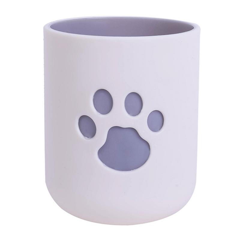 Cartoon Cat Claw Portable Washing Cup Plastic Toothbrush Holder Tooth Brush Storage Organizer Toothbrush Cup Bathroom Gadgets: 08