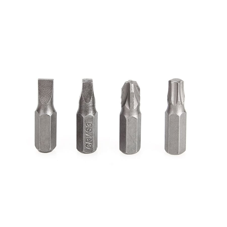 33 piezas de seguridad poco Conjunto Estrella llave hexagonal Chave Torx a prueba de manipulaciones 1/4 "6,35mm Kit destornillador con 1 pc hexagonal soporte magnético