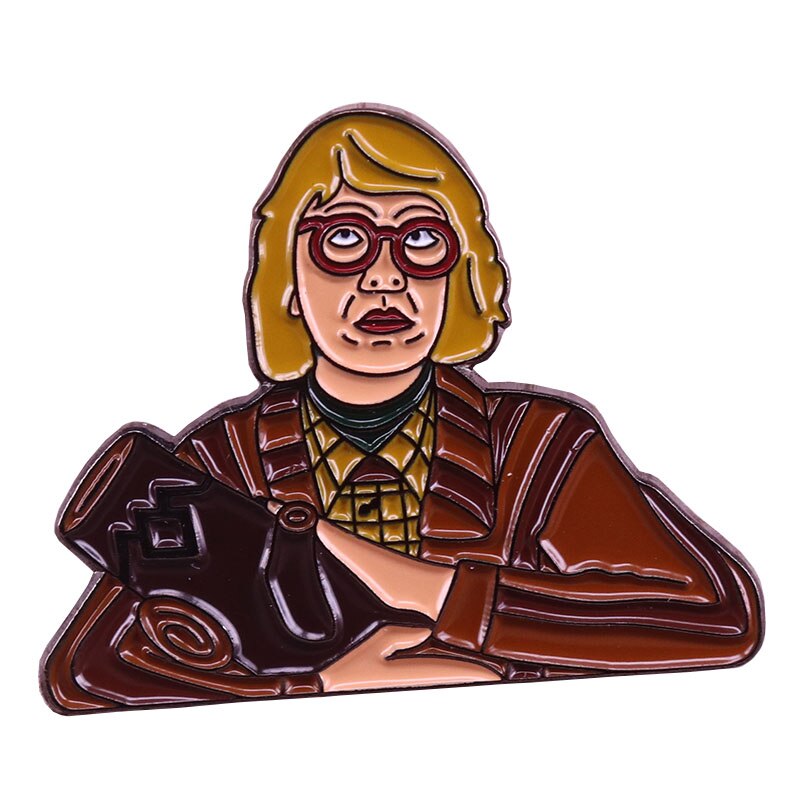 Twin Peaks Tekens Badge Agent Cooper Log Lady David Lynch Pin Diane Fire Lopen Met Me Broche: 04