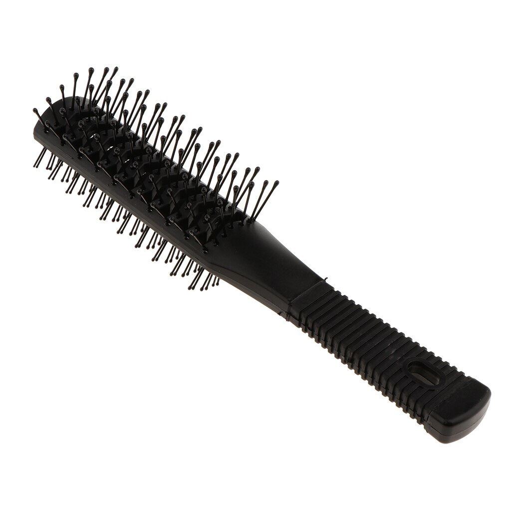 Double Sided Vented Hair Brush for Blow Drying And Hair Styling, Added Extra Volume( Black Color)