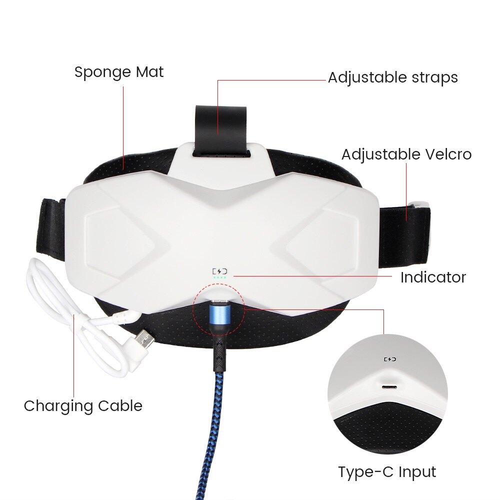 Quest 2 VR Headset Strap Adjustable Elite Strap With Battery Pack for Oculus Quest 2 VR Accessories Devices Storage Case