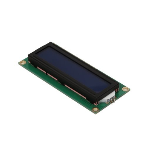 16-Character x 2-Line LCD Module Character Display Sn Blue Backlight