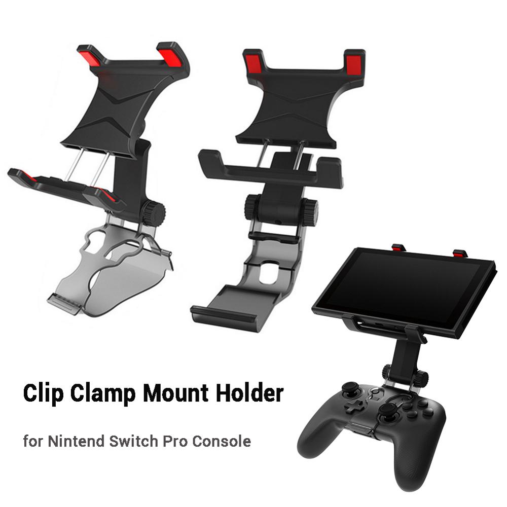 Verstelbare Game Controller Klem Beugel Spel Handvat Clip Mount Houder Games Accessoires Fit Voor Nintend Schakelaar Pro Console