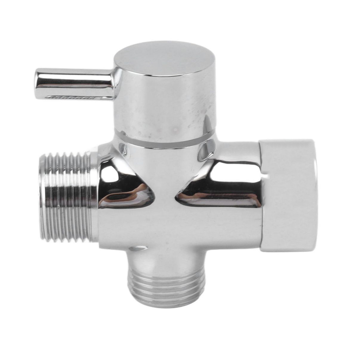 Adaptor t pentru robinet de duș cu 3 căi, separator de apă pentru robinet de baie, g1/2in căi
