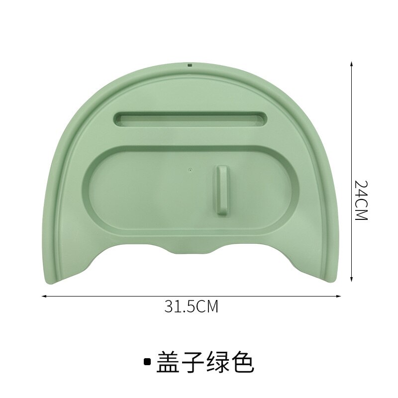 Household Foldable Foot Bath Bucket Plastic Adult Foot Massager Basin Portable Laundry Retractable Bucket: Cover Green