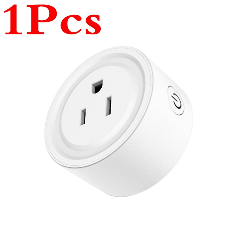 US Plug Wifi Smart Plug Wifi Smart Smartlife Socket Plug Compatible Remote Control Outlet With Google Home Alexa Voice Control: 1Pcs